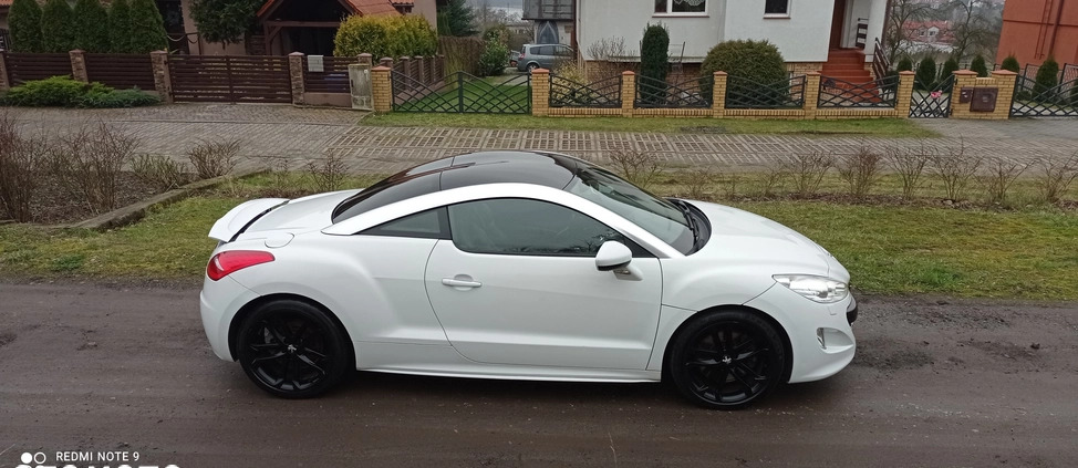 Peugeot RCZ cena 29900 przebieg: 159000, rok produkcji 2010 z Chodzież małe 436